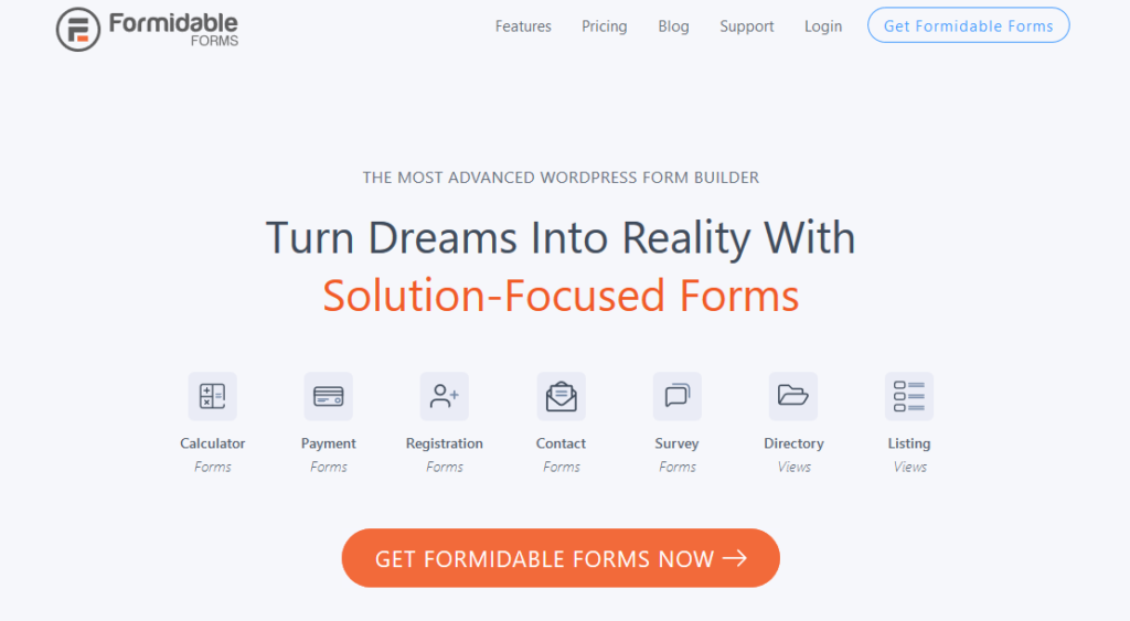 Formidable Forms The WordPress Forms Plugin